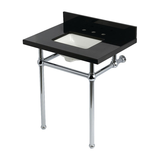 Templeton 30 Inch Console Sink in Polished Chrome