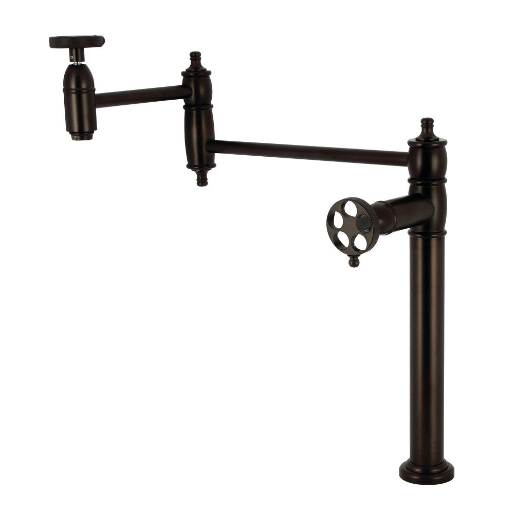 Wendell Pot Filler Faucet in Oil Rubbed Bronze