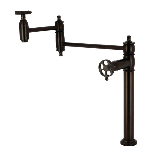 Wendell Pot Filler Faucet in Oil Rubbed Bronze