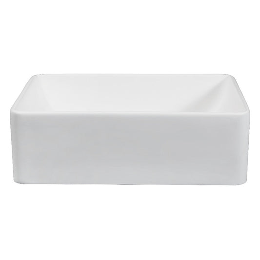 Arcticstone 19.69 Inch Vessel Sink in White
