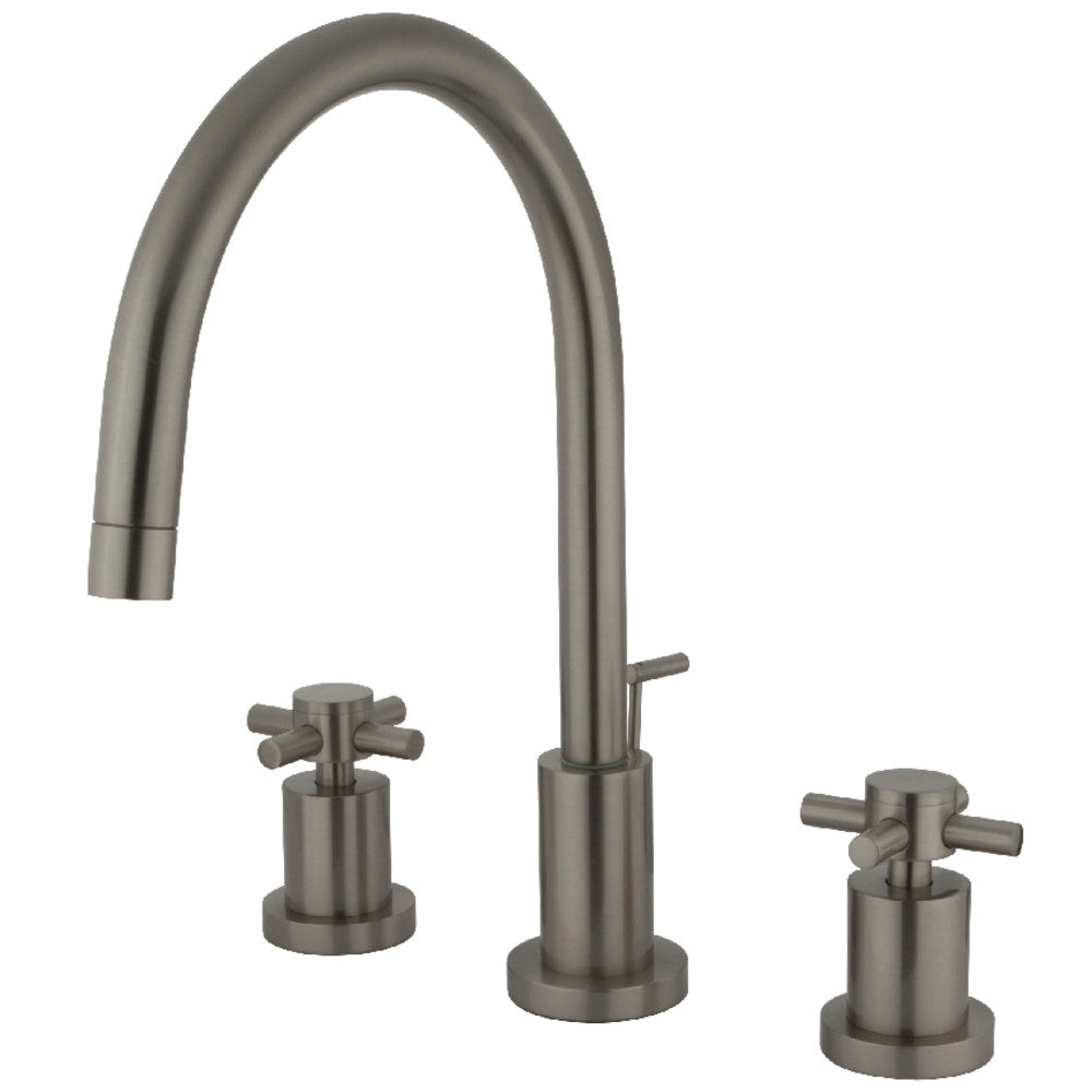 Concord Widespread Bathroom Faucet in Brushed Nickel