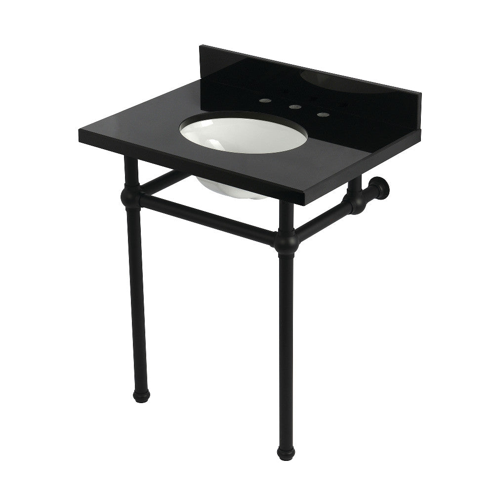 Templeton 30 Inch Console Sink in Black
