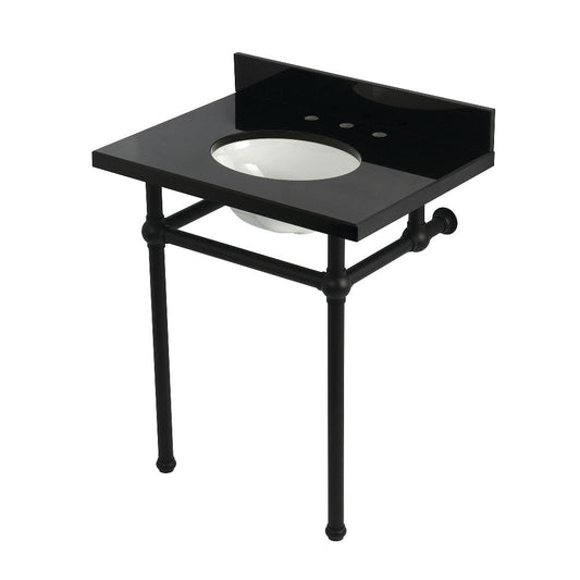 Templeton 30 Inch Console Sink in Black