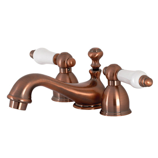 Restoration Mini-Widespread Bathroom Faucet in Antique Copper