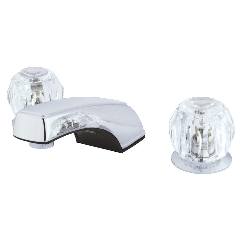 Americana Widespread Bathroom Faucet in Polished Chrome