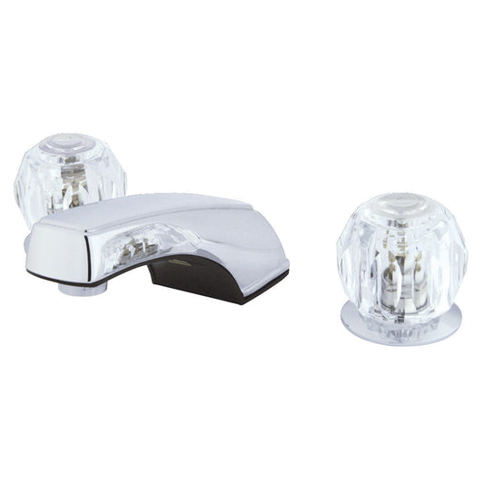 Americana Widespread Bathroom Faucet in Polished Chrome