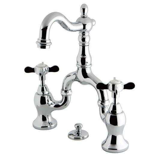 Essex Bridge Bathroom Faucet in Polished Chrome
