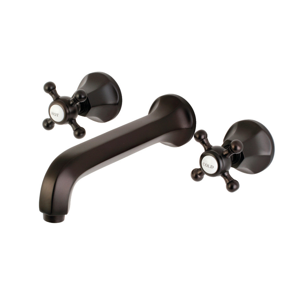 Metropolitan Wall-Mount Bathroom Faucet in Oil Rubbed Bronze