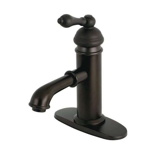 American Classic Single-Hole Bathroom Faucet in Oil Rubbed Bronze