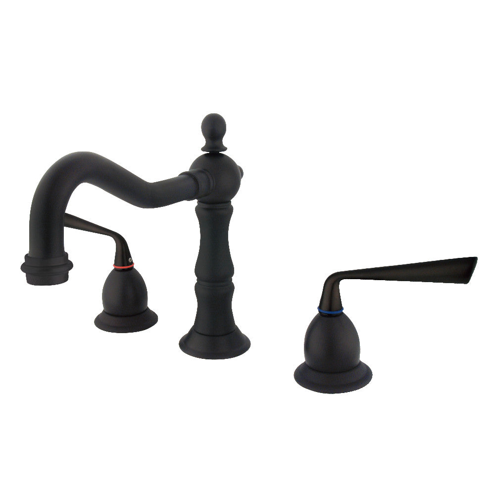 Silver Sage Widespread Bathroom Faucet in Oil Rubbed Bronze