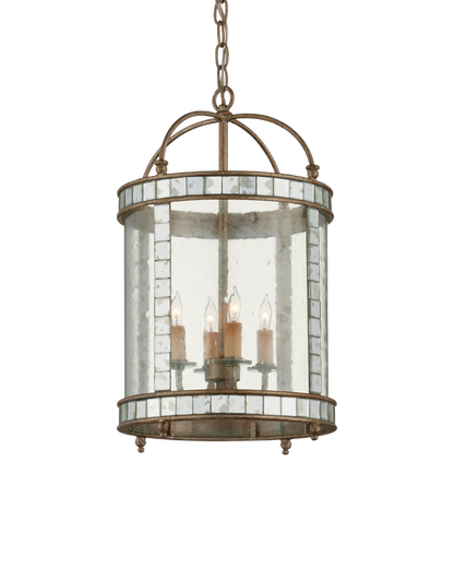 Corsica Small Silver Lantern