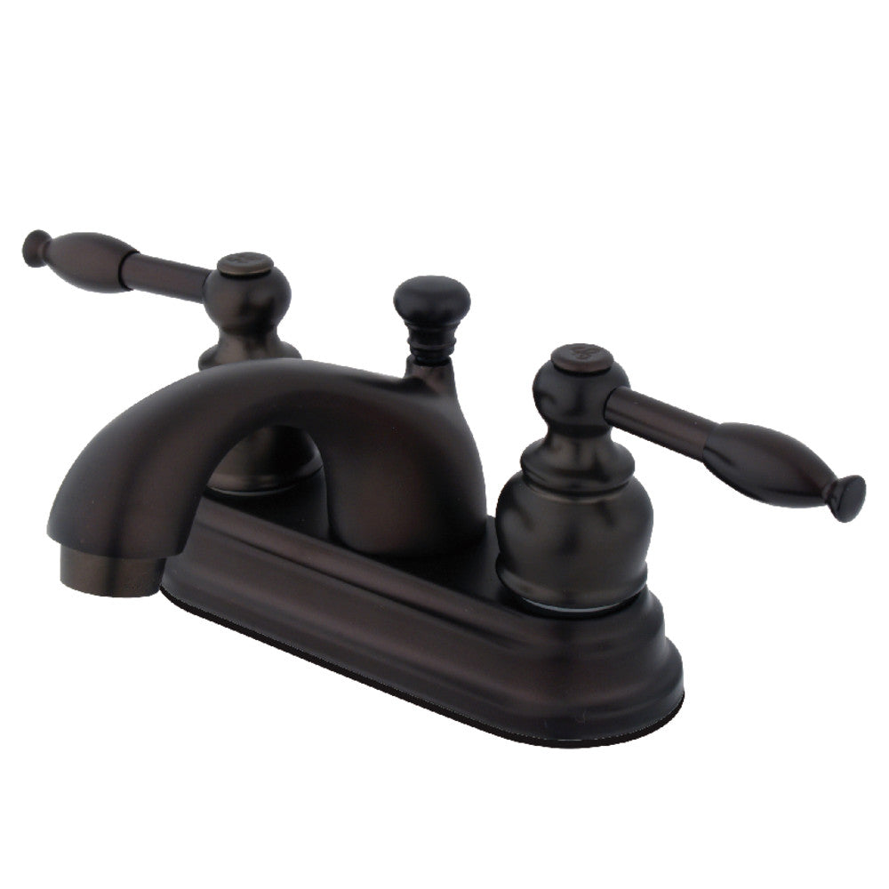 Knight 4 Inch Centerset Bathroom Faucet in Oil Rubbed Bronze