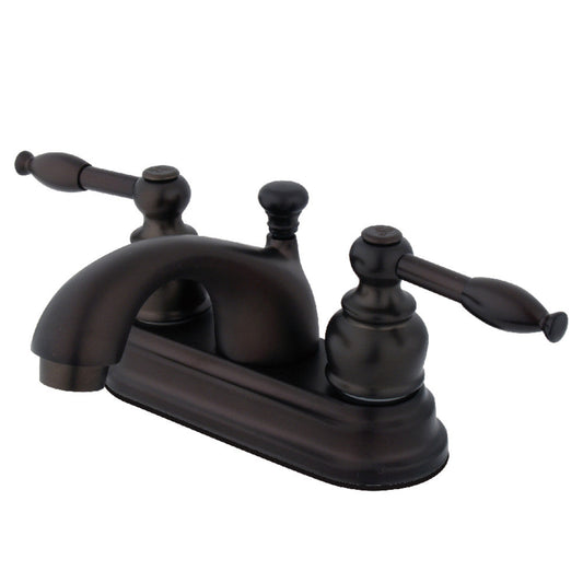 Knight 4 Inch Centerset Bathroom Faucet in Oil Rubbed Bronze
