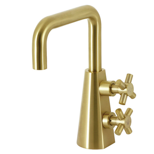 Constantine Single-Hole Bathroom Faucet in Brushed Brass