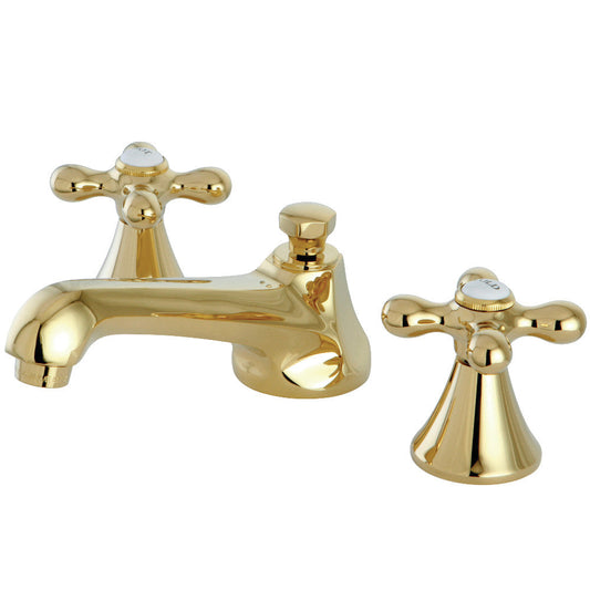 Widespread Bathroom Faucet in Polished Brass