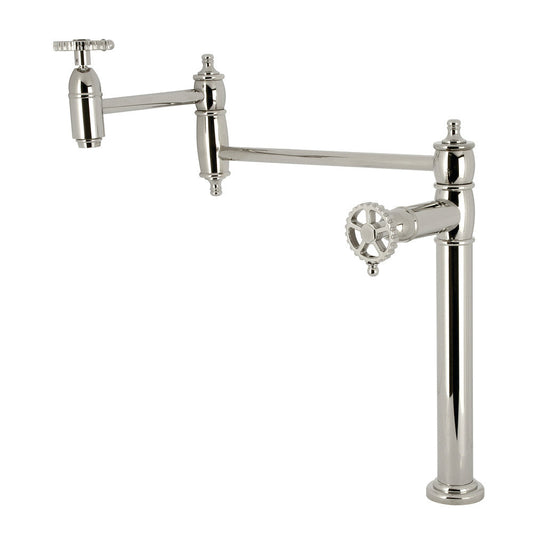 Fuller Pot Filler Faucet in Polished Nickel