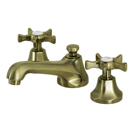 Hamilton Widespread Bathroom Faucet in Antique Brass