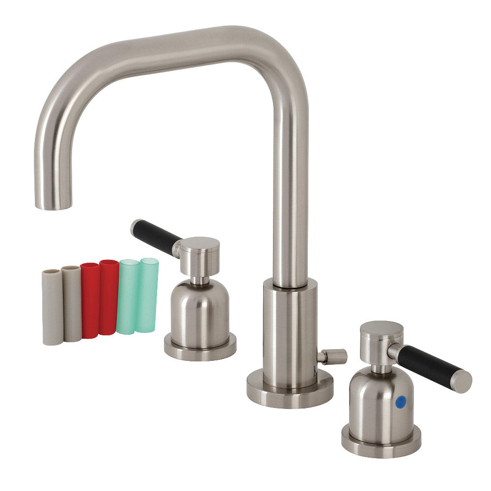 Kaiser Widespread Bathroom Faucet in Brushed Nickel