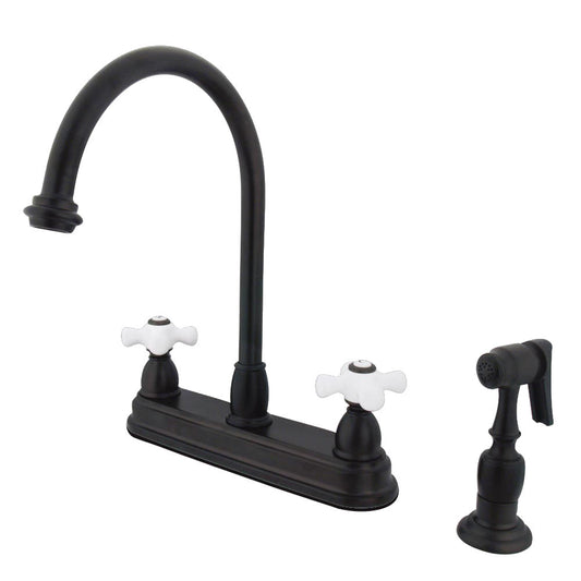 Restoration Centerset Kitchen Faucet in Oil Rubbed Bronze