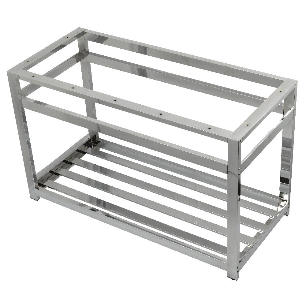 Kingston Commercial 49 Inch Console Sink in Polished Chrome