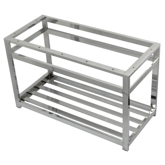 Kingston Commercial 49 Inch Console Sink in Polished Chrome