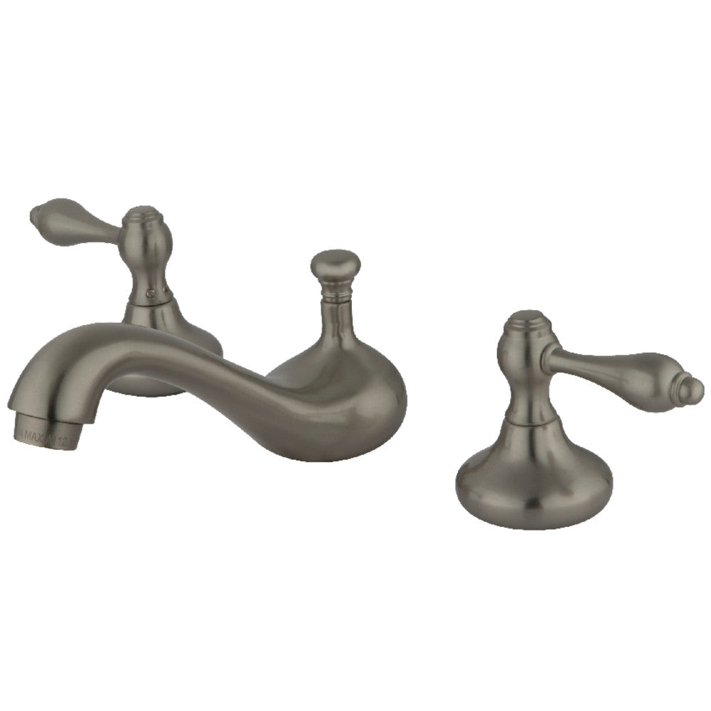 Widespread Bathroom Faucet in Brushed Nickel