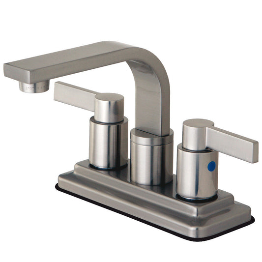 NuvoFusion 4 Inch Centerset Bathroom Faucet in Brushed Nickel