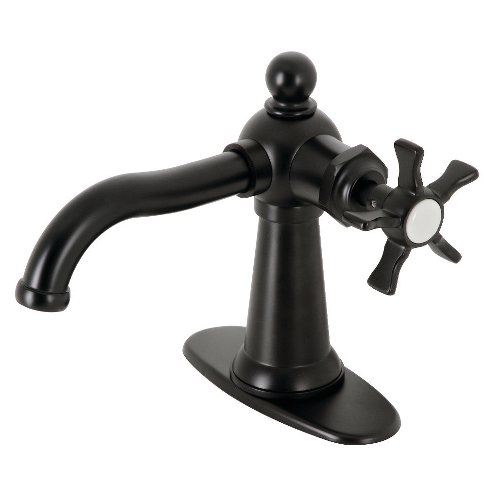 Hamilton Single-Hole Bathroom Faucet in Matte Black