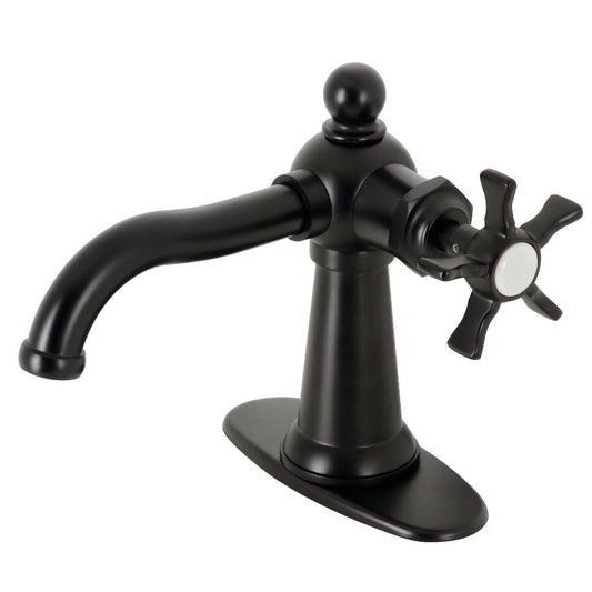 Hamilton Single-Hole Bathroom Faucet in Matte Black
