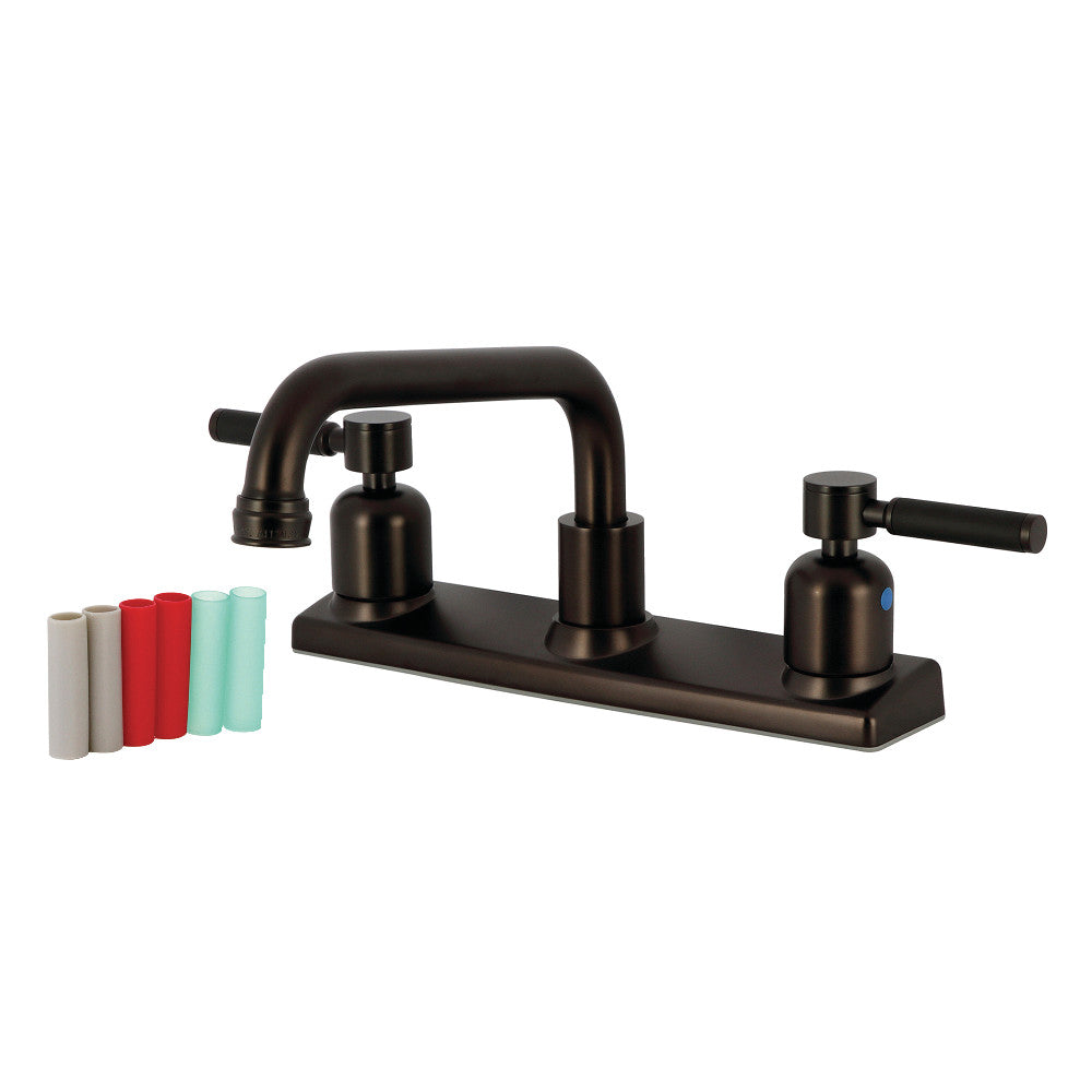 Kaiser Centerset Kitchen Faucet in Oil Rubbed Bronze