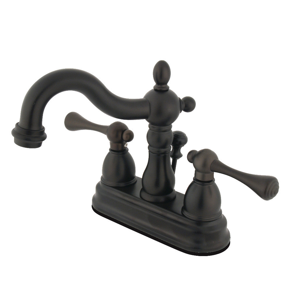 Heritage 4 Inch Centerset Bathroom Faucet in Oil Rubbed Bronze