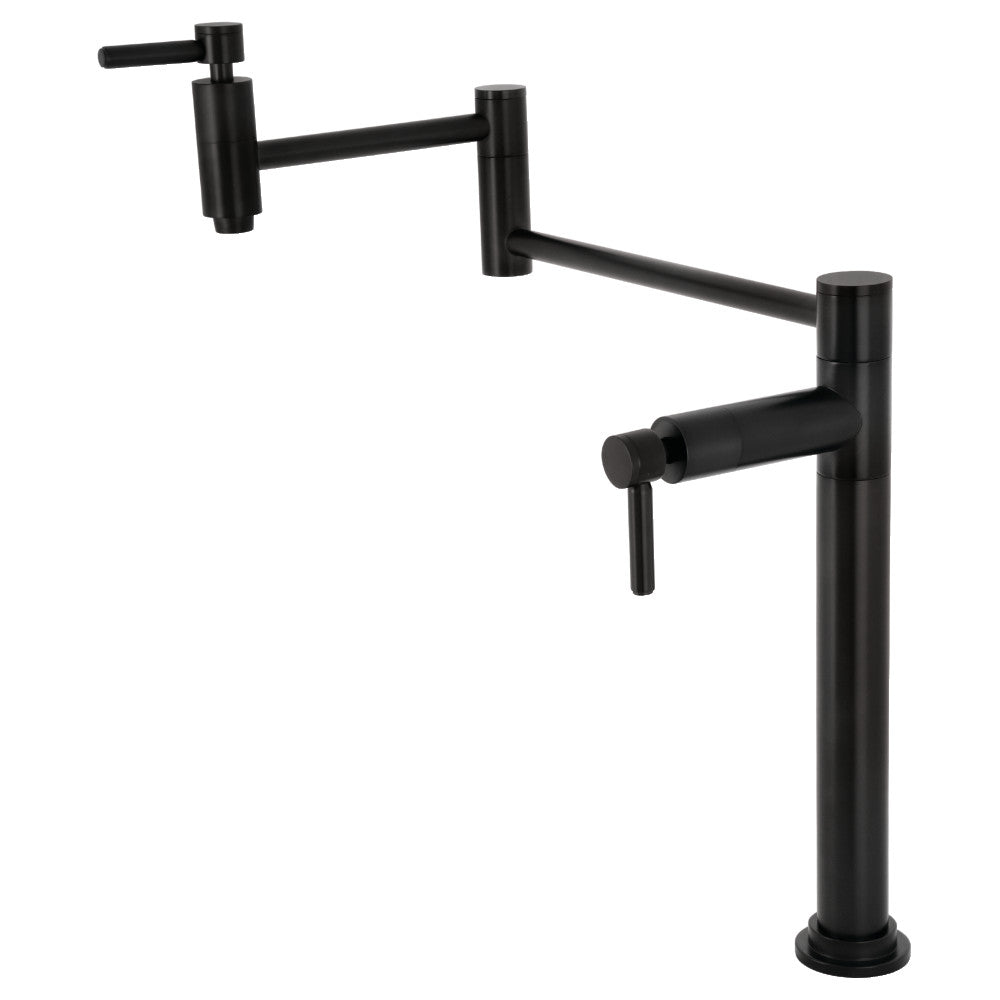Concord Pot Filler Faucet in Matte Black
