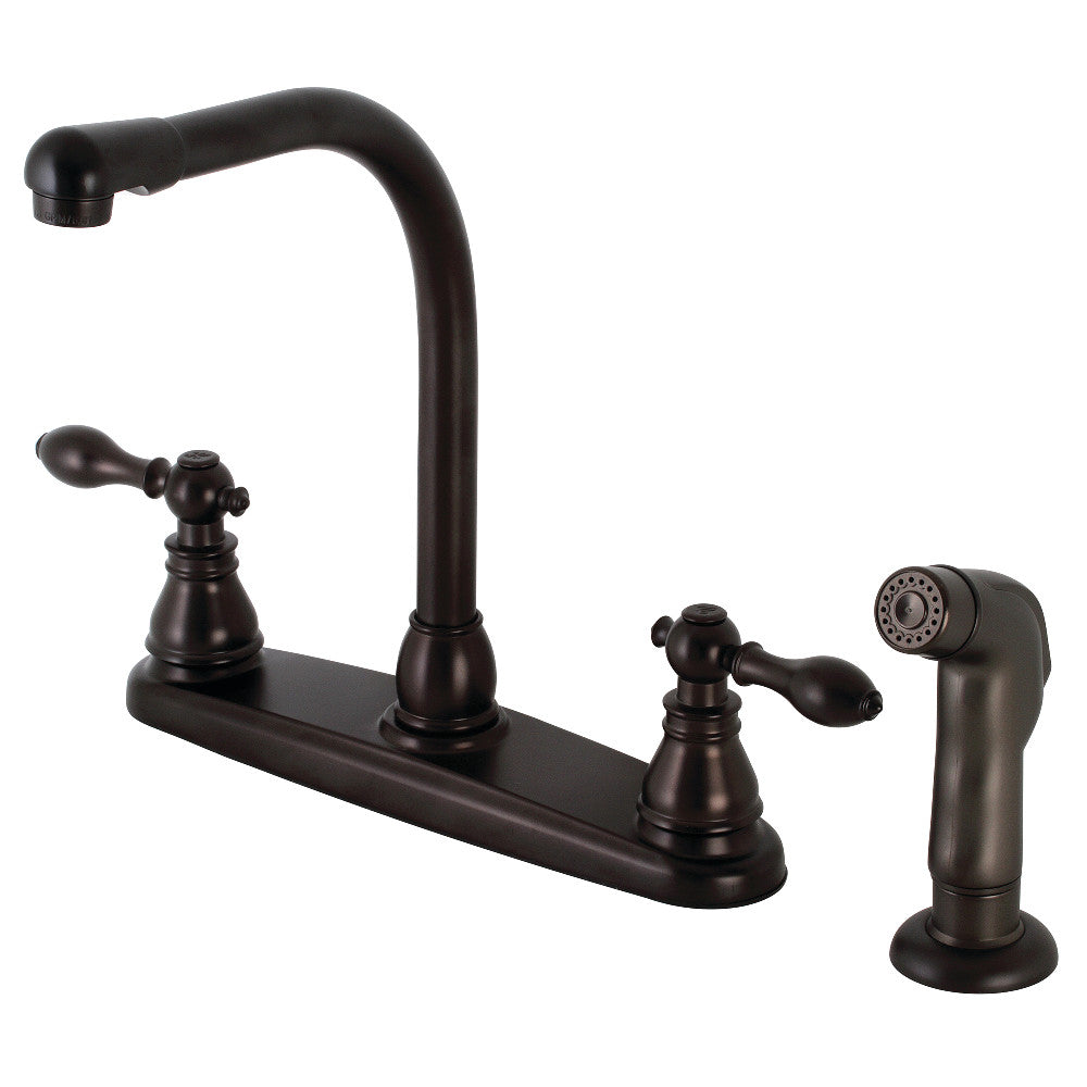 American Classic Centerset Kitchen Faucet in Oil Rubbed Bronze
