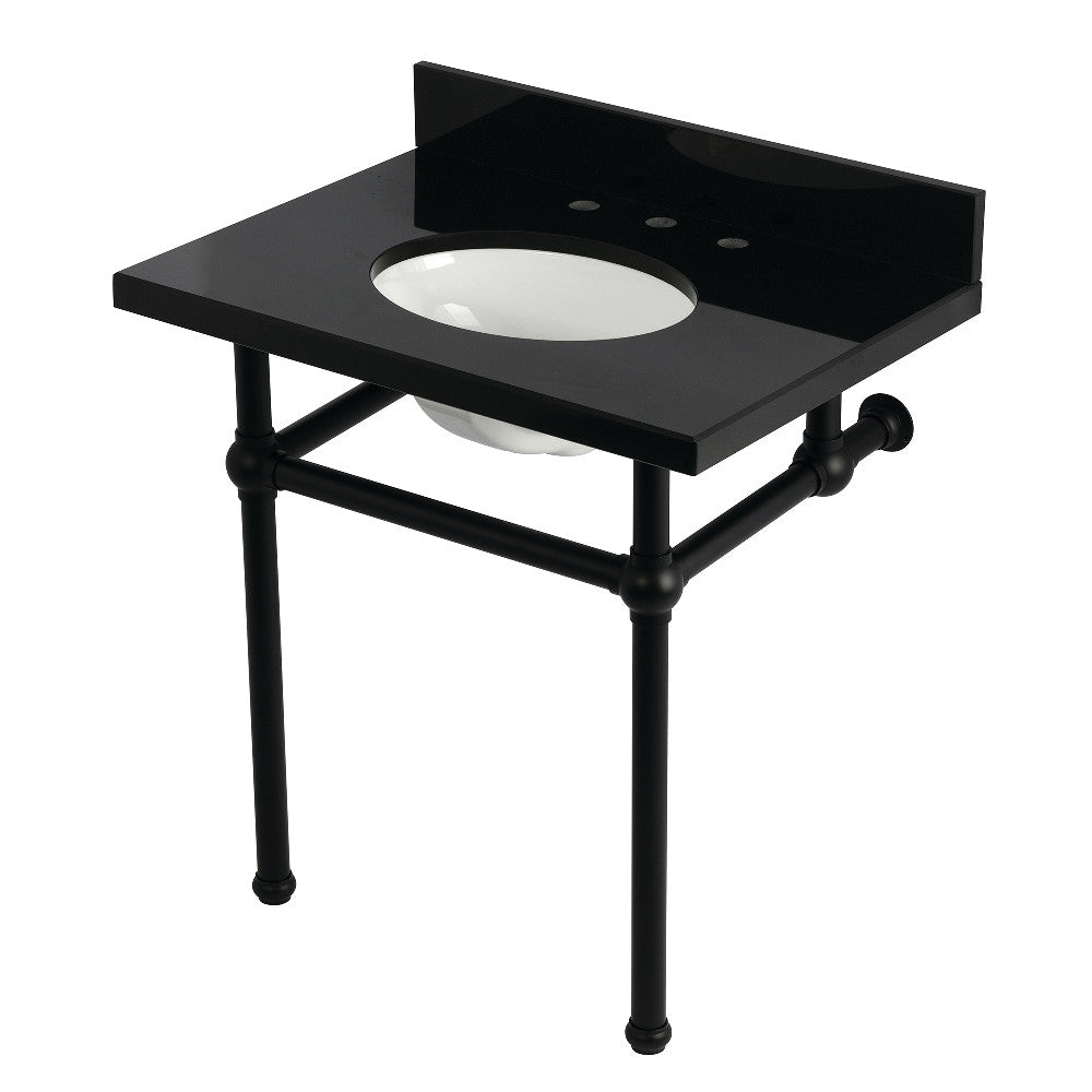 Templeton 30 Inch Console Sink in Black