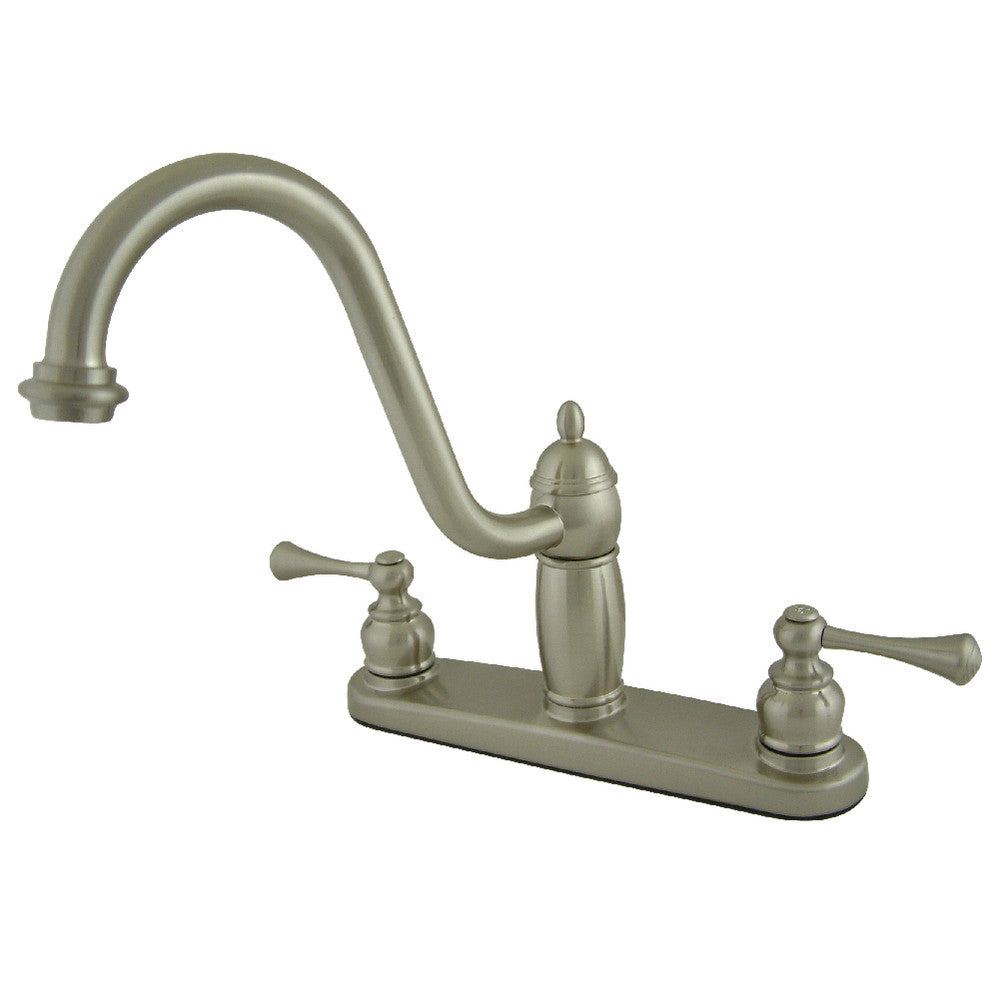 Heritage Centerset Kitchen Faucet in Brushed Nickel