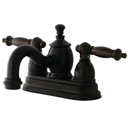 Templeton 4 Inch Centerset Bathroom Faucet in Oil Rubbed Bronze