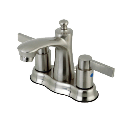 NuvoFusion 4 Inch Centerset Bathroom Faucet in Brushed Nickel