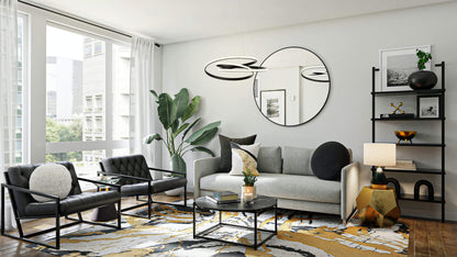 Twirl pendant Small, dimmable - Black