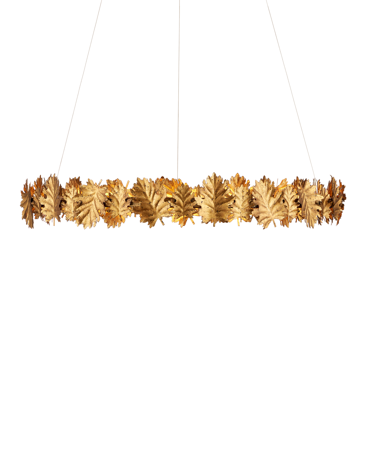 English Oak Chandelier