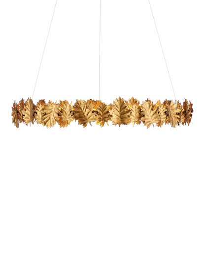 English Oak Chandelier