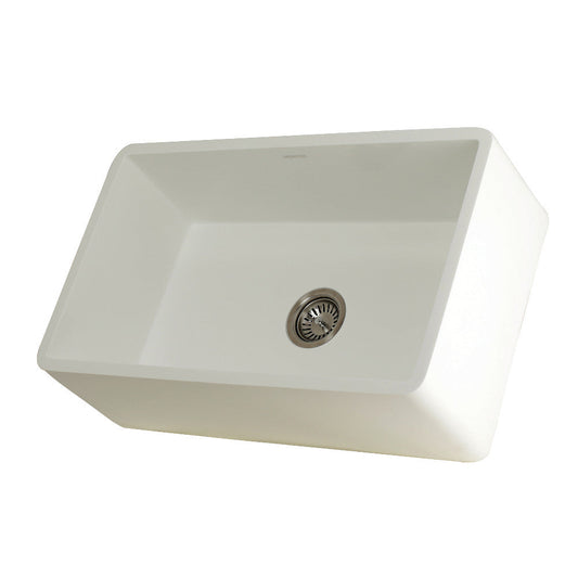 Arcticstone 30 Inch Farmhouse Kitchen Sink in White
