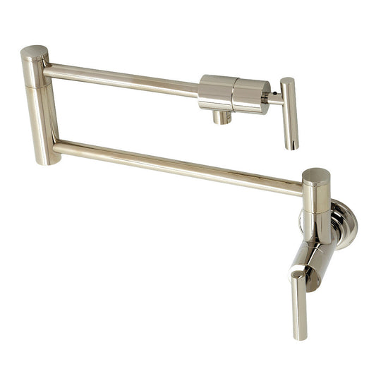 Manhattan Pot Filler Faucet in Polished Nickel