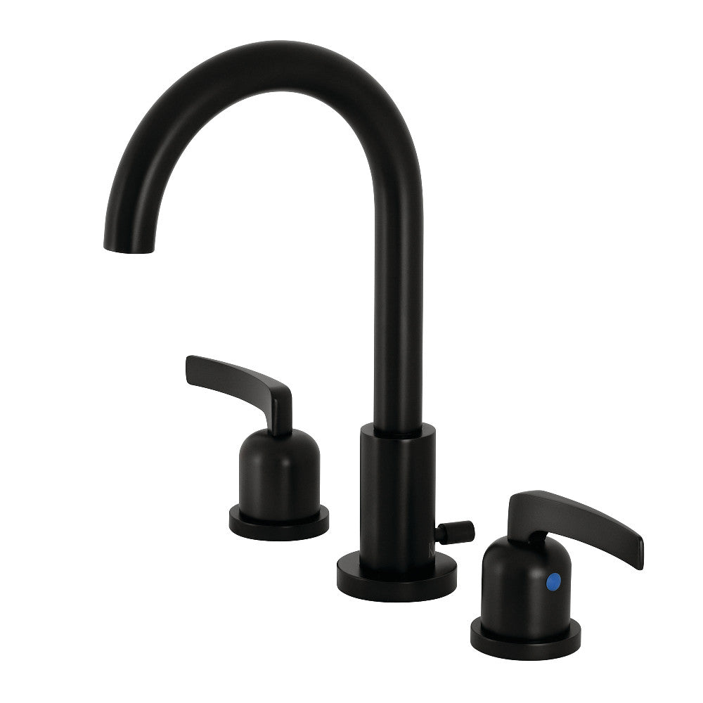 Centurion Widespread Bathroom Faucet in Matte Black
