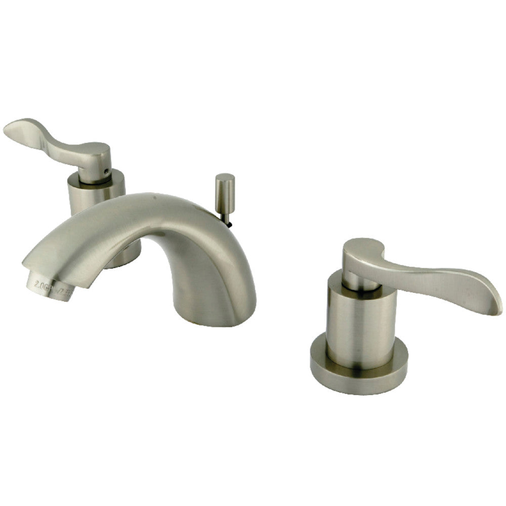 Mini-Widespread Bathroom Faucet in Brushed Nickel