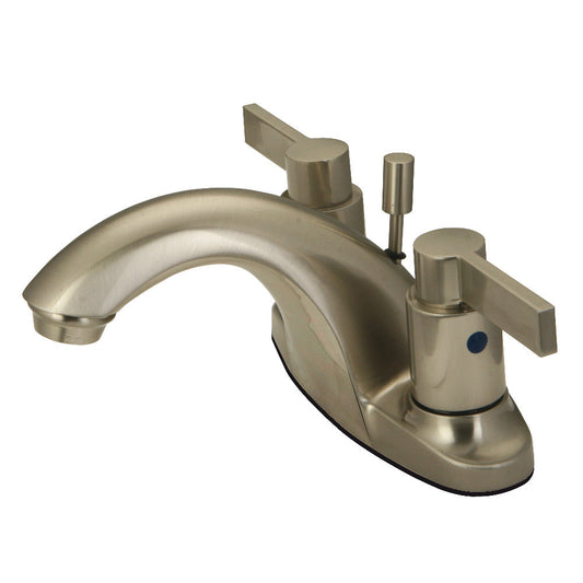 NuvoFusion 4 Inch Centerset Bathroom Faucet in Brushed Nickel