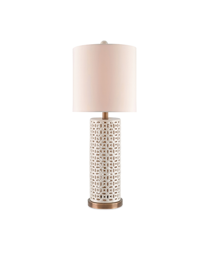 Bellemeade White Table Lamp