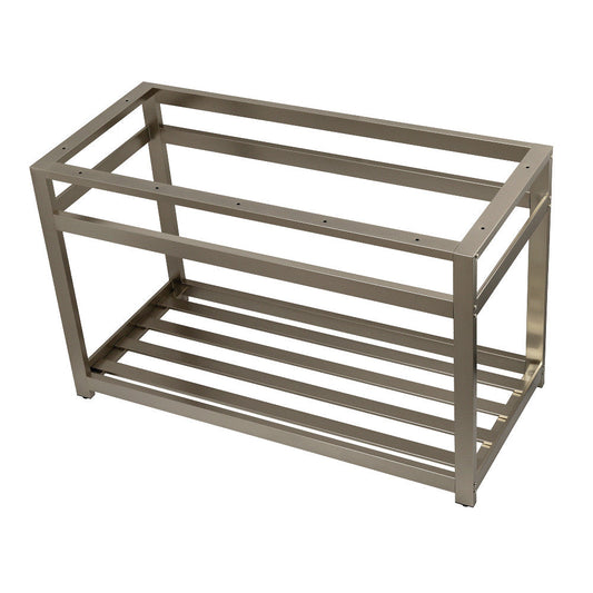 Kingston Commercial 49 Inch Console Sink in Brushed Nickel