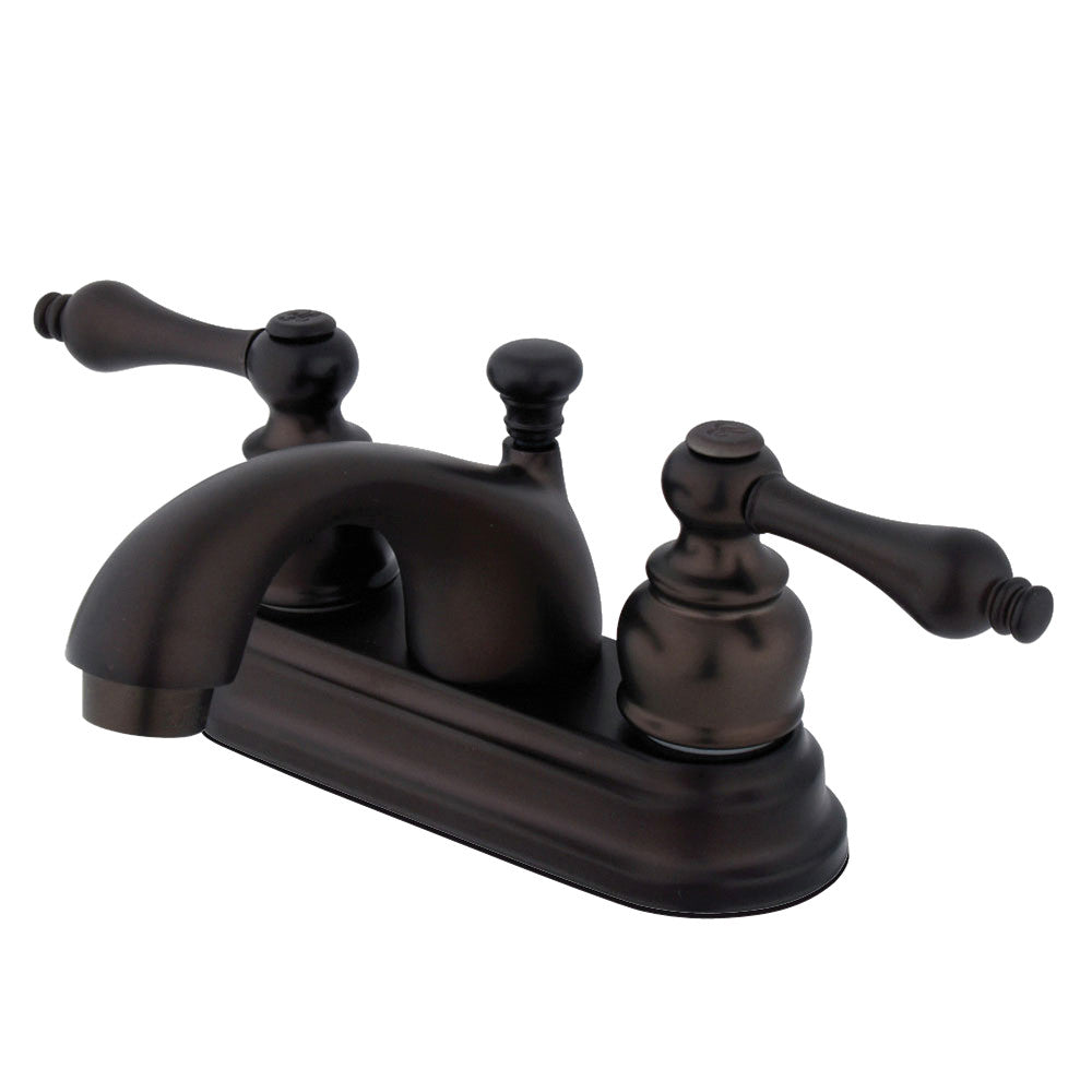 Vintage 4 Inch Centerset Bathroom Faucet in Oil Rubbed Bronze