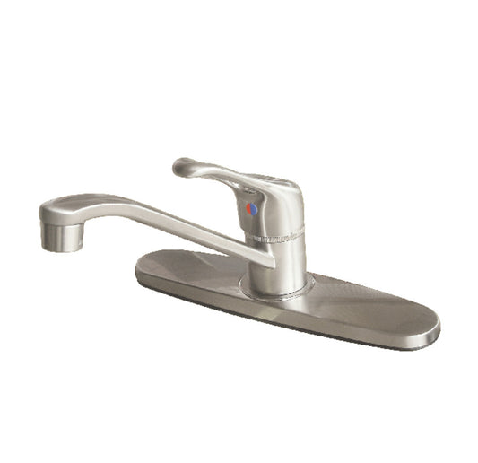 Wyndham Centerset Kitchen Faucet in Brushed Nickel