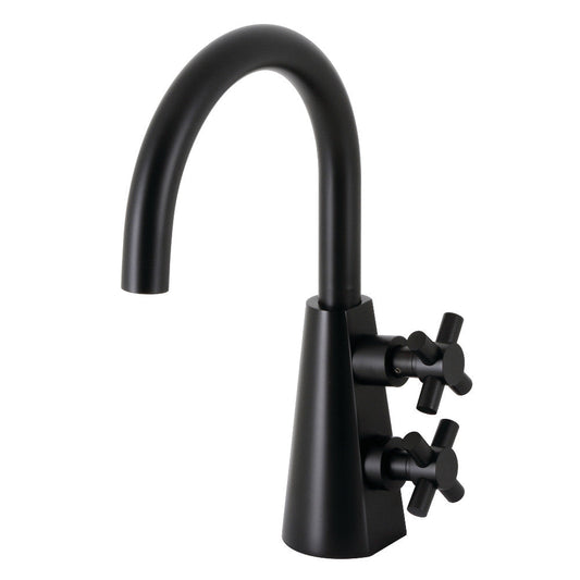 Constantine Single-Hole Bathroom Faucet in Matte Black